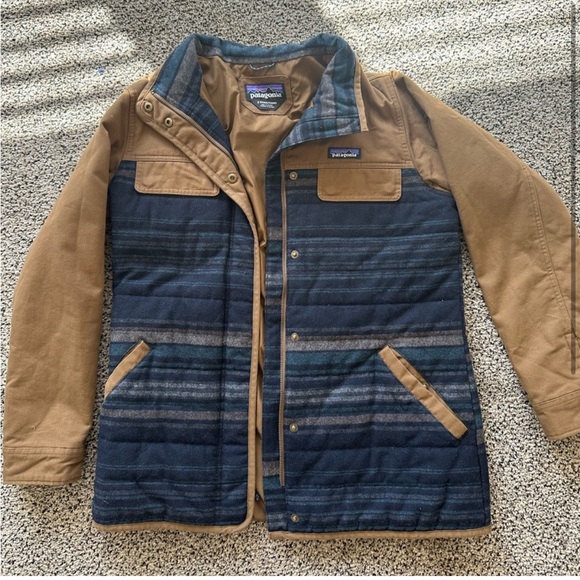 Patagonia Out Yonder Coat in Owl Brown | Size Small - Picture 2 of 4